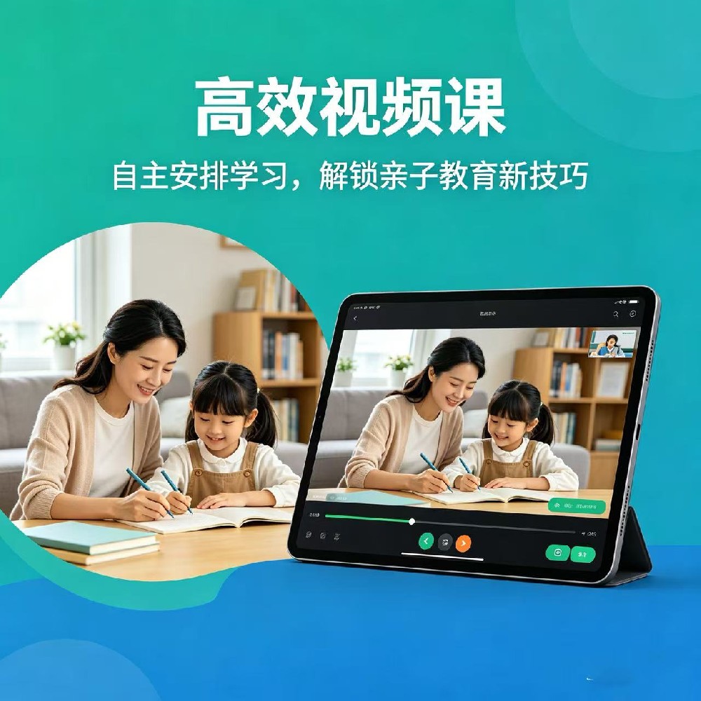 高效视频课—灵活自主学习