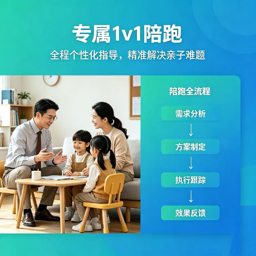 1v1陪跑全流程——专属指导